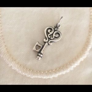 James Avery Key of Love Charm